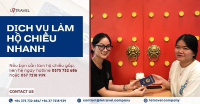 dịch vụ làm hộ chiếu nhanh