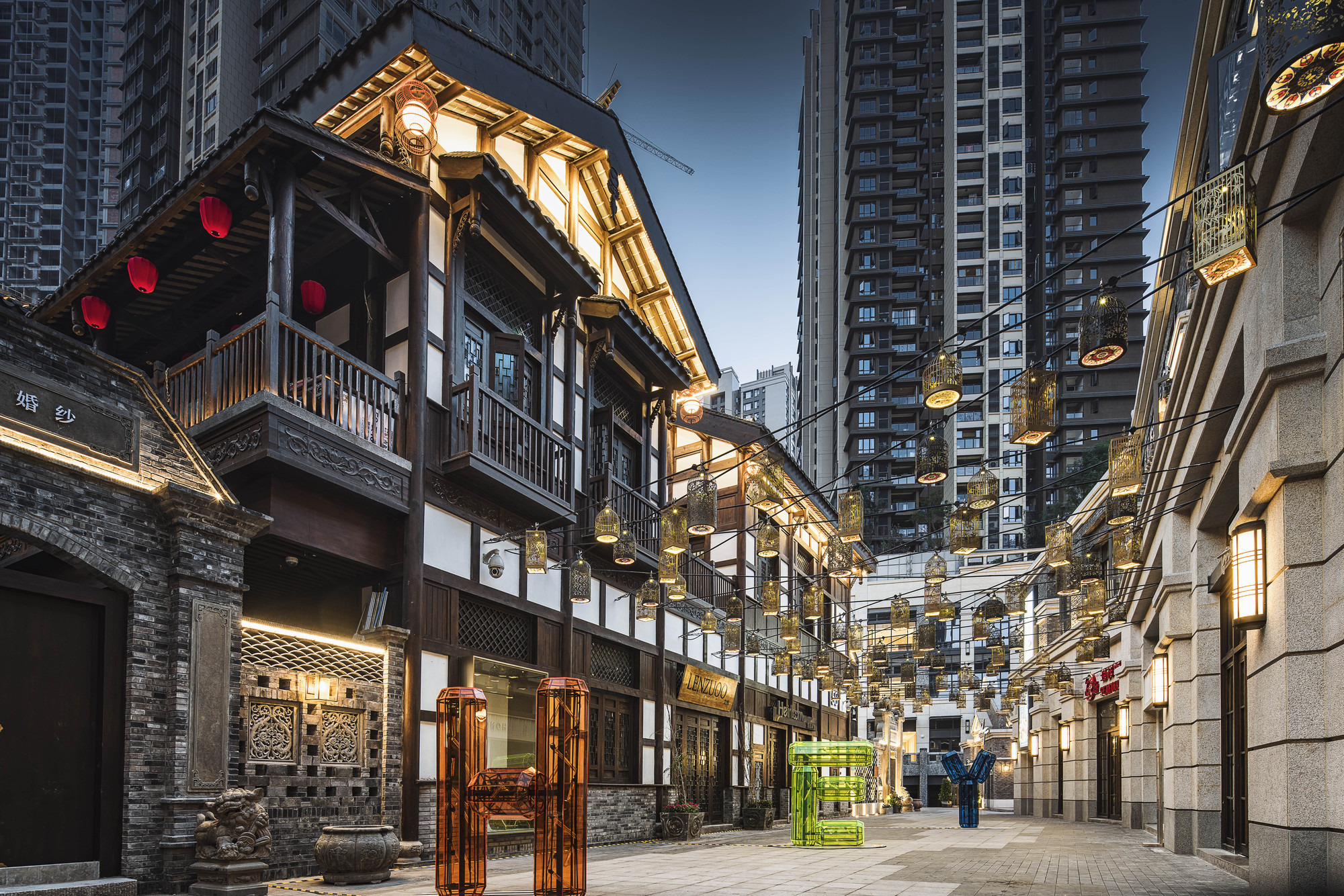 Landmark Riverside Danzishi Old Street / LWK + PARTNERS | ArchDaily