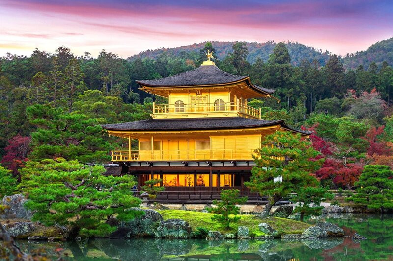 Chùa vàng Kinkakuji - Nét độc đáo xa hoa văn hóa Nhật Bản