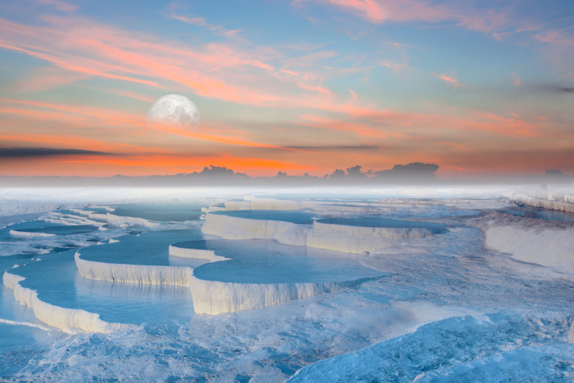 Pamukkale - Lâu đài bông của Thổ Nhĩ Kỳ